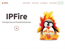 Tablet Screenshot of ipfire.org
